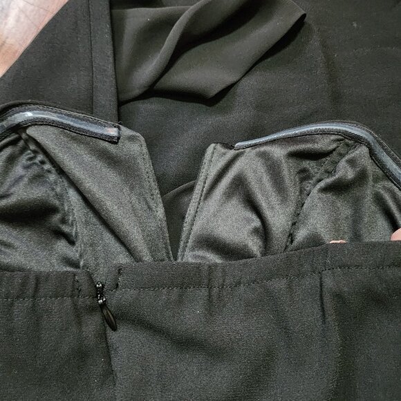 Forever 21 Jumpsuit Womens Size XS Solid All Black Contemporary Strapless Classy - Picture 5 of 7